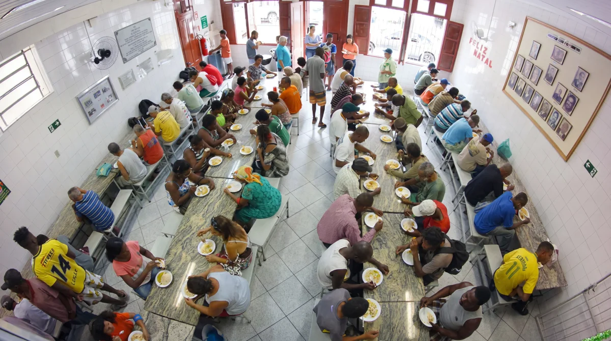 Refeitório do Instituto Sopa dos Pobres