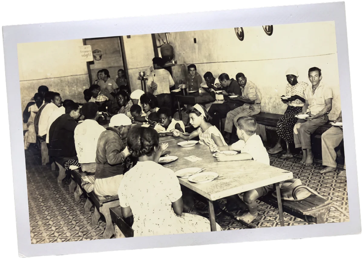 Foto histórica do Instituto Sopa dos Pobres